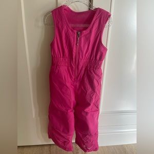 Columbia 2T girls pink Ski snowsuit